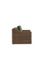 Shoreline wicker Lounge Chair in Cane Brown finish with Aloe cushions [Cane Brown][Aloe]