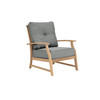 Layla Lounge Chair with Steeple Grey fabric [Steeple Grey]