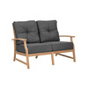 Layla Loveseat with Carbon Cushion [Carbon]