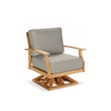Layla Lowback Swivel Rocker with Pebble Cushion [Pebble]