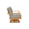 Layla Lowback Swivel Rocker with Pebble Cushion [Pebble]