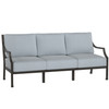 Lydia Sofa Matte Black with Mist Cushion [Mist]