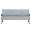 Lydia Sofa Speckled Walnut with Mist Cushion [Mist]