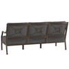 Lydia Sofa Speckled Walnut with Carbon Cushion [Carbon]
