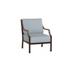 Lydia Lounge Chair Speckled Walnut with Mist Cushion [Mist]