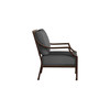Lydia Lounge Chair Speckled Walnut with Carbon Cushion [Carbon]