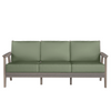 Chloe Sofa with Aloe Cushion in Coastal Grey Finish[Aloe][Coastal Grey]