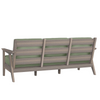 Chloe Sofa with Aloe Cushion in Coastal Grey Finish[Aloe][Coastal Grey]