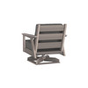 Chloe Swivel Rocker with Carbon Cushion in Coastal Grey Finish [Carbon][Coastal Grey]