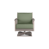 Chloe Swivel Rocker with Aloe Cushion in Coastal Grey Finish[Aloe][Coastal Grey]