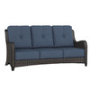 Kiawah Sofa with Indigo Azure Cushion [Indigo Azure]