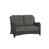 Kiawah Loveseat with Carbon Cushion [Carbon]