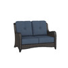 Kiawah Loveseat with Indigo Azure Cushion [Indigo Azure]