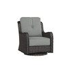 Kiawah Swivel Rocker with steeple grey fabric [Steeple Grey]