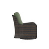 Kiawah Swivel Rocker with Aloe Cushion [Aloe]