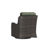 Kiawah Swivel Rocker with Aloe Cushion [Aloe]