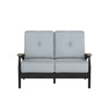 Laura Loveseat with Mist Cushion [Mist]