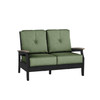 Laura Loveseat with Aloe Cushion [Aloe]