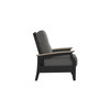 Laura Lounge Chair with Carbon Cushion [Carbon]