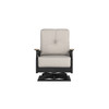 Laura Swivel Rocker with Pebble Cushion [Pebble]