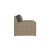Caroline wicker Lounge Chair in Sand finish with Carbon cushions [Sand][Carbon]
