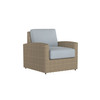 Caroline wicker Lounge Chair in Sand finish with Mist cushions [Sand][Mist]