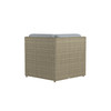 Caroline wicker Corner Section in Sand finish with Mist cushions [Sand][Mist]
