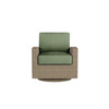 Caroline wicker Swivel Glider in Sand finish with Aloe cushions [Sand][Aloe]