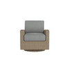 Caroline wicker Swivel Glider in Sand finish with Steeple Grey cushions [Sand][Steeple Grey]