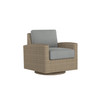 Caroline wicker Swivel Glider in Sand finish with Steeple Grey cushions [Sand][Steeple Grey]