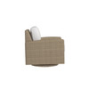 Caroline wicker Swivel Glider in Sand finish with Canvas Birdseye cushions [Sand][Canvas Birdseye]