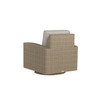 Caroline wicker Swivel Glider in Sand finish with Pebble cushions [Sand][Pebble]
