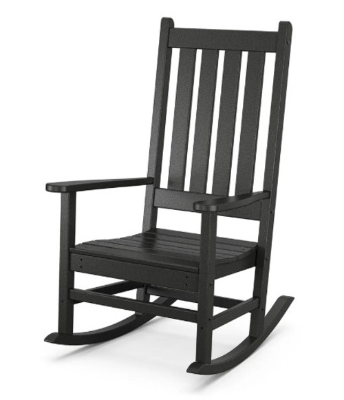Vineyard Porch Rocker - Black Vineyard Porch Rocker - Black