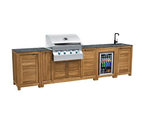 Teca Kitchen 134" Island Teca Kitchen 134" Island