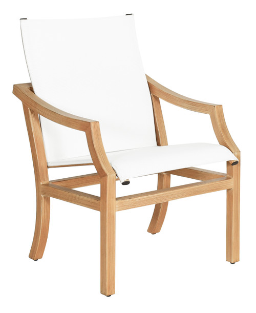 Nicoya Padded Sling Dining Arm Chair
