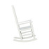Envirowood Amish Rocking Chair in White finish color [White]