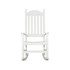 Envirowood Amish Rocking Chair in White finish color [White]