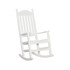 Envirowood Amish Rocking Chair in White finish color [White]