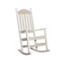 Envirowood Amish Rocking Chair in Seashell finish color [Seashell]
