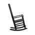 Envirowood Amish Rocking Chairin Black finish color [Black]