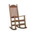 Envirowood Amish Rocking Chair in Antique Mahogany finish color [Antique Mahogany]