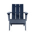 Modern Poly Lumber Adirondack Chair in Patriot Blue finish [Patriot Blue]