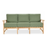 Layla Lowback Sofa with Aloe Cushion [Aloe]