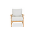 Layla Lowback Lounge Chair with Canvas Birdseye Cushion [Canvas Birdseye]
