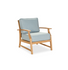 Layla Lowback Lounge Chair with Mist Cushion [Mist]
