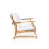 Layla Lowback Lounge Chair with Canvas Birdseye Cushion [Canvas Birdseye]