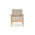 Layla Lowback Lounge Chair with Pebble Cushion [Pebble]