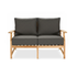 Layla Lowback Loveseat with Carbon Cushion [Carbon]