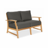 Layla Lowback Loveseat with Carbon Cushion [Carbon]
