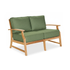 Layla Lowback Loveseat with Aloe Cushion [Aloe]